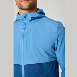 Chaqueta Cortavientos Personalizada de Otoño para Hombre, con Cuello Alto, Logotipo Frontal, Estilo Urbano, Resistente al Viento - Product Image 5