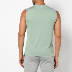 À la mode hommes débardeur écologique séchage rapide décontracté mode sans manches été chemise 100% coton confortable respirant matériel - Product Image 2
