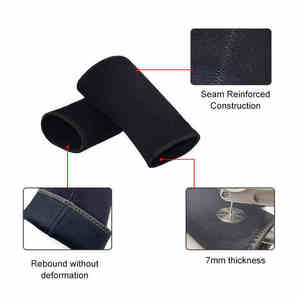 Rodilleras Deportivas de Neopreno con Compresión de 7MM para Levantamiento de Pesas y Potencia, Producto de Seguridad para Fitness - Product Image 2