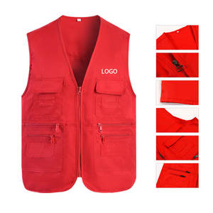 Chalecos de Malla Multibolsillos para Hombre, Casuales, de Lona, Económicos, Impermeables, Transpirables, Ecológicos, Tallas Grandes, Venta Caliente de Primavera - Product Image 5