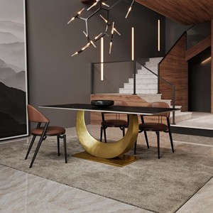 Mesa de Comedor con Diseño de Luna - Product Image 5