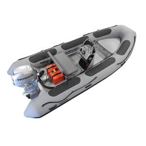 Defender 460 Fibra de vidrio RIB 15 '1 "Barco con H o n d a 50 HP Motor - BF50 Nuevo stock - Product Image 1