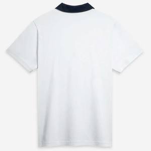 Polo de verano personalizado al por mayor transpirable para hombre cuello negro - Product Image 2