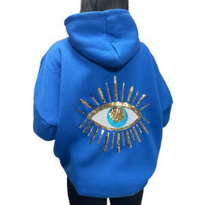Sudadera Primavera y otoño Impresión personalizada 400 gramos Manga Poliéster Sudadera con capucha deportiva para hombres y mujeres - Product Image 2