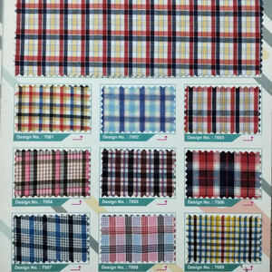 ชุดเดรสสำหรับเด็กผ้ากำมะหยี่ลายสก็อตผ้าโพลีเอสเตอร์ผ้านุ่มทอ - Product Image 1