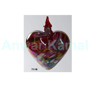 Hot Selling High Quality <b>Pick</b> Glass Beautiful Heart Shape <b>Christmas</b> Hanging Ornaments for Home Wedding <b>Christmas</b> Tree Decoration - Product Image 5