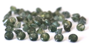 Ágata de musgo natural de alta calidad, ágata de musgo suelta de alta calidad facetada redonda de 10mm - Product Image 3