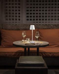 Lampada da Tavolo <span class=keywords><strong>LED</strong></span> Ricaricabile Moderna e Minimalista, Luce Notturna/da Scrivania con Dimmerazione Continua a 3 Colori e Luce Soffusa, Batteria Inclusa - Product Image 3