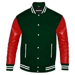 Chaquetas Lethermen Varsity Personalizadas de Invierno, 100% Lana, con Parche Bordado en Chenilla, Chaqueta de Béisbol Lisa para Hombre, Chaqueta Varsity - Product Image 1