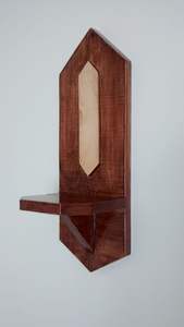 Farmhouse Rustic Wooden <b>Candle</b> <b>Sconces</b> Indoor <b>Wall</b> Mounted Kitchen Livingroom Cozy Handmade Vintage Design - Product Image 2