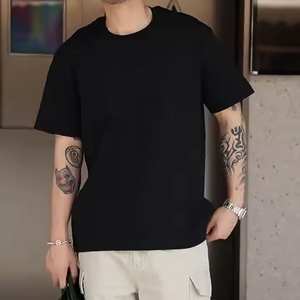 Directo de fábrica Camiseta de gran tamaño Hombro caído Cuello personalizado Disponible/Stock. - Product Image 2