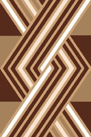 Türkischer Polyester-Shaggy-Teppich Adiva, Jacquard-Gewebt, Maschinengefertigt, Hochflorig, Wendbar, Gepolstert, Waschbar, Rutschfest mit Jute-Rückseite