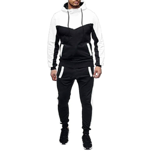 2025 nouveau Design en gros survêtement vêtements de sport pour hommes avec survêtement Slim Fit noir personnalisé de haute qualité pour hommes - Product Image 5