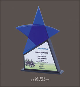 Trophée en cristal personnalisable, Logo personnalisé imprimable, trophée promotionnel en cristal pour les gagnants - Product Image 6