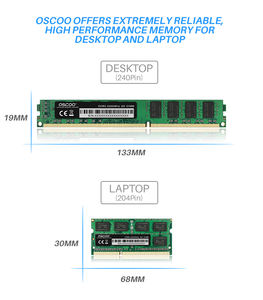 For OSCOO <strong>DDR3</strong> for Desktop Laptop 1.5V 1.35V Longdimm Sodimm <strong>1333Mhz</strong> 1600Mhz 4GB 8GB 240pins 204pins <strong>CL9</strong> CL11 Memory Ram - Product Image 6