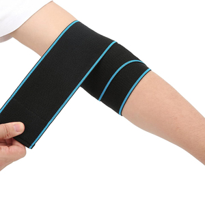 อุปกรณ์ออกกำลังกายสำหรับเดดลิฟท์ ที่รัดข้อศอกป้องกันการบาดเจ็บ ผ้าพันข้อศอกสำหรับยกน้ำหนัก ผ้าพันข้อศอกยืดหยุ่นสำหรับฝึกยกน้ำหนัก - Product Image 4