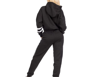 ชุดวอร์ม2025มีฮู้ดสำหรับผู้หญิงชุดวิ่งออกงานคอตตอนแบบกำหนดเองได้ - Product Image 6