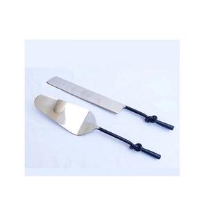 Juego de cubiertos plateados de diseño sólido para Hotel y restaurante, cubiertos de Metal, servidor y cortador de pasteles, nuevo - Product Image 2