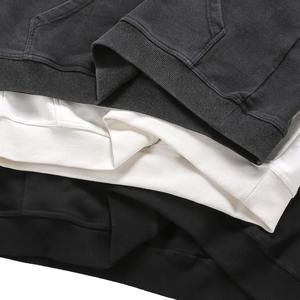 Sudaderas con Capucha Personalizadas de Estilo Urbano con Cierre de Aleación, Lavado Ácido, para Hombre, 100% Algodón, Sudaderas de Alta Calidad - Product Image 6