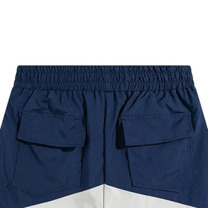 Pantalones cortos de malla para hombre de primera calidad, ropa de calle, tela transpirable, ajuste Unisex, informal, ligero, estilo de verano con bolsillos laterales - Product Image 4