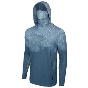 Custom Printed Quick-Drying Breathable Polyester Long Sleeve High Quality <b>Fishing</b> Shirts UPF 50 Sun Protection Adults Customized - Product Image 1