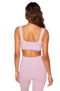 เสื้อชั้นในกีฬาสีพื้นสำหรับฤดูร้อน ระบายอากาศได้ดี สวมใส่สบาย แห้งเร็ว เหมาะสำหรับออกกำลังกาย วิ่ง ฟิตเนส คุณภาพดี ปี 2026 - Product Image 3