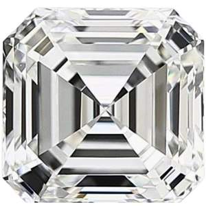 Diamante Suelto Asscher de 3 Quilates, Color E, Claridad VVS2, Certificado IGI, Corte Asscher - Product Image 2