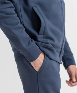 Survêtements en coton personnalisés pour hommes grande taille décontracté Fitness survêtement nouveau design vêtements de sport d'hiver pour adultes XL polaire - Product Image 6