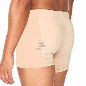 2025, superventas, pantalones cortos de yoga para gimnasio de cintura alta para hombres, compresión transpirable con decoración de botones - Product Image 6