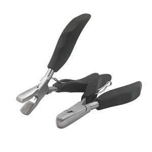 Pince à extensions de cheveux multifonctionnelle en acier inoxydable TEEJAY, personnalisation OEM - Product Image 1