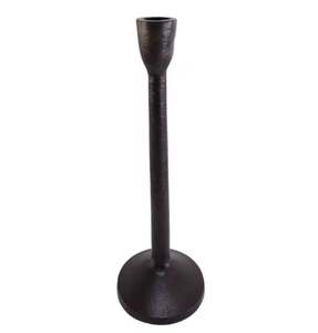 Venta caliente decoración del hogar diseñador de aluminio elegante soporte de pilar de vela único Chapado en bronce acabado soporte de vela - Product Image 5