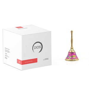 กระดิ่งโลหะทองเหลืองเต็มรูปแบบหรูหราหรูหราขายดีแม่เหล็กติดตู้เย็น - Product Image 1