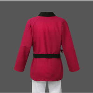 Uniforme de taekwondo sur mesure avec ceinture Dobok de karaté léger en tissu respirant avec coutures renforcées pour la compétition - Product Image 4