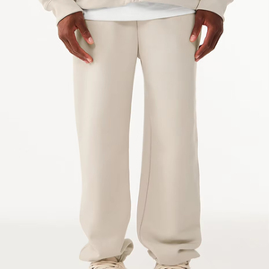 2026 OEM Trending Blend Cotton Regular Fitted Sweat <b>pants</b> With Scrunch Bottom 320 GSM High Quality Low OEM Custom Sweat <b>Pants</b> - Product Image 1
