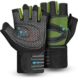 Workout Gloves <b>Men</b> Women Weight Lifting Gloves Full Palm Protection Excellent Grip Ultra <b>Breathable</b> Gym Gloves Weightlifting - Product Image 1