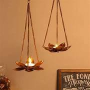 Metal Hanging <b>Tealight</b> Candle Holder Decorative Christmas <b>Lantern</b> Festive Home Decor Holiday Tree Hanging Accessories - Product Image 5