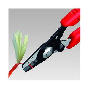 For Knipex Burnished Fibre Optics <b>Wire</b> <b>Stripper</b> Plier with Plastic Grips - Product Image 2
