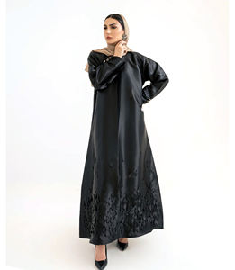 Vente chaude préfet correspondant Premium Abaya ensemble couleur assortie Modal Abaya avec ensemble Modal - Product Image 5