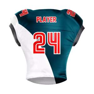 Maillots de football américain personnalisés par sublimation, coupe performance, légers, respirants, évacuant l'humidité, pour hommes, femmes et jeunes - Product Image 2