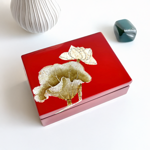 Handmade Traditional <b>Lacquerware</b> Box From Vietnam for Daily Use-Hot Sale Handicraft LB6063 - Product Image 4