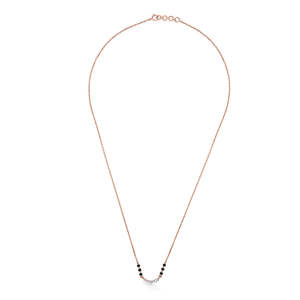 Collar Mangalsutra Tanmaniya con Diamantes Eternal Link - Product Image 3