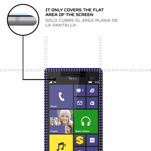 ฟิล์มกันรอยหน้าจอ ANTISHOCK HTC 8XT อุปกรณ์เสริมระดับพรีเมียมเพื่อการปกป้องอุปกรณ์ที่ดียิ่งขึ้น - Product Image 3