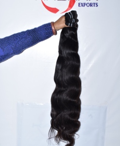 Extensiones de cabello indio Virgen sin procesar Natural 100%, cutícula alineada, trama de cabello humano negro para mujer, ondas de doble rizo baratas - Product Image 5