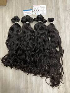 Extensiones de Cabello Natural al Por Mayor, Estilo Ondulado, Doble Trama, Color Natural, Cabello Virgen, Muchos Pedidos 2025 - Product Image 5