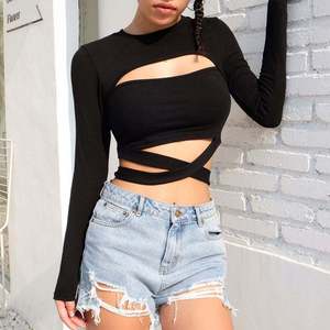 2024 Trending Women's Crop Top Hoodie Customizable with Logo & Printing Plus Size Feature for Winter - Product Image 1