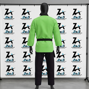 Kimono de Jiu Jitsu Brasileño Hecho a Medida de Alta Calidad, Uniforme de BJJ Gi para Entrenamiento de Artes Marciales, Tela de Spandex/Poliéster, Uniforme de Judo - Product Image 2