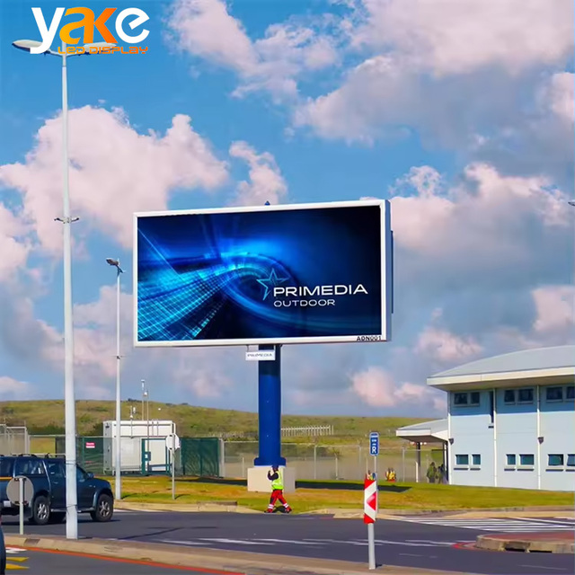 Outdoor Waterproof P2.5 P3 P4 P5 P6 P8 P10 Pillar Mounted Advertising Screen LED Display Screen