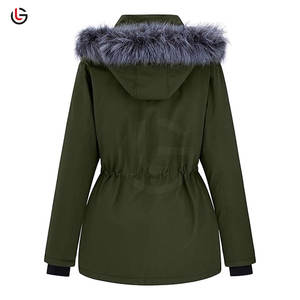 Wholesale Custom Logo Polyester Made Women Puffer Jacket <b>Waterproof</b> Women Parkas Puffer Jacket - Product Image 2