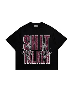 Customized Digital Printing Labels Printable Design Logo Screenprint Tshirt <b>Cheap</b> Custom Printed T <b>Shirts</b> OEM & ODM - Product Image 4