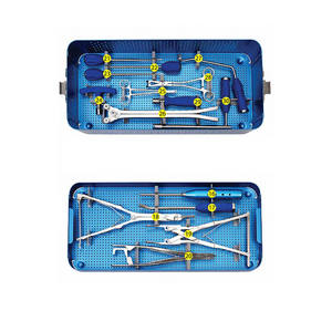 Juego de tornillos pediculares, instrumentos de cirugía de columna, empujador de varillas, destornillador, taladro, punzón, llave dinamométrica, herramientas de fijación, CE, Narham Enterprises - Product Image 6